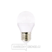 ECOLUX LED žárovka 3-pack , miniglobe, 6W, E27, 3000K, 450lm, 3ks Náhled