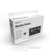 Solight meteostanice, extra velký barevný LCD, teplota, vlhkost, tlak, RCC, USB nabíjení, bílá Solight meteostanice, extra velký barevný LCD, teplota, vlhkost, tlak, RCC, USB nabíjení, bílá náhled