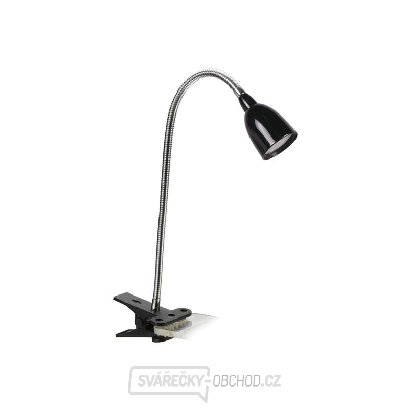 Lampa na klip SOLIGHT WO33-BK 2,5W
