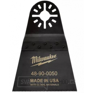 Milwaukee Nůž 64mm Dvoukovový široký pro řezaní kovových plechů, dřeva s hřebíky a plastů - 1ks