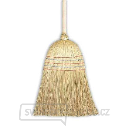 Koště čirokové 5x prošívané