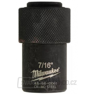 Milwaukee Adaptér z ½″ čtvercového na 7/16″ HEX 11mm gallery main image