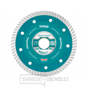 Kotouč diamanový řezný, ultra tenký, mokré řezání, 115cm, industrial, 115x22,2mm, dělený segment 8mm, extra tenký 0,8mm, gallery main image