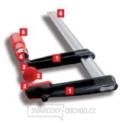 Šroubová svěrka Bessey - 800x120mm Šroubová svěrka Bessey - 800x120mm gallery main image