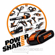 WG163E.2 - Aku strunová sekačka 20V, 30cm - PowerShare Náhled