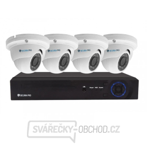 Kamerový systém SECURIA PRO NVR4CHV2-W DOME