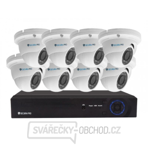 Kamerový systém SECURIA PRO NVR8CHV2-W DOME Kamerový systém SECURIA PRO NVR8CHV2-W DOME gallery main image