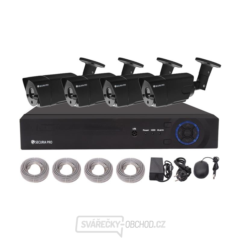 Kamerový systém SECURIA PRO NVR4CHV2-B