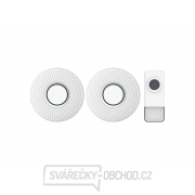 Zvonek bezdrátový Geti GWD 205W sada Zvonek bezdrátový Geti GWD 205W sada gallery main image