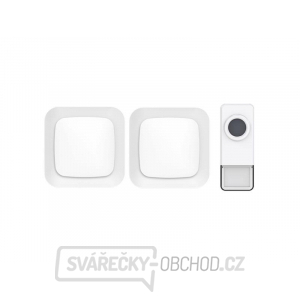 Zvonek bezdrátový Geti GWD 206W sada Zvonek bezdrátový Geti GWD 206W sada gallery main image