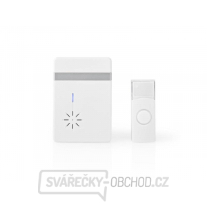 Zvonek bezdrátový NEDIS DOORB212WT Zvonek bezdrátový NEDIS DOORB212WT gallery main image