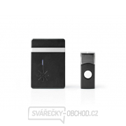 Zvonek bezdrátový NEDIS DOORB212BK Zvonek bezdrátový NEDIS DOORB212BK gallery main image