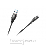 Kabel REBEL USB/Micro USB černý 2m gallery main image