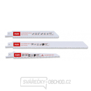 Flex Sada plátků pro šavlové pily pro plast/dřevo/kov RS/Bi Set VE3 - 3ks gallery main image