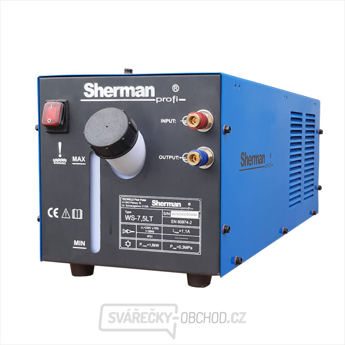 Chlazení WS - 7,5 LT 7,5 litrů 230V s rychlospojkami