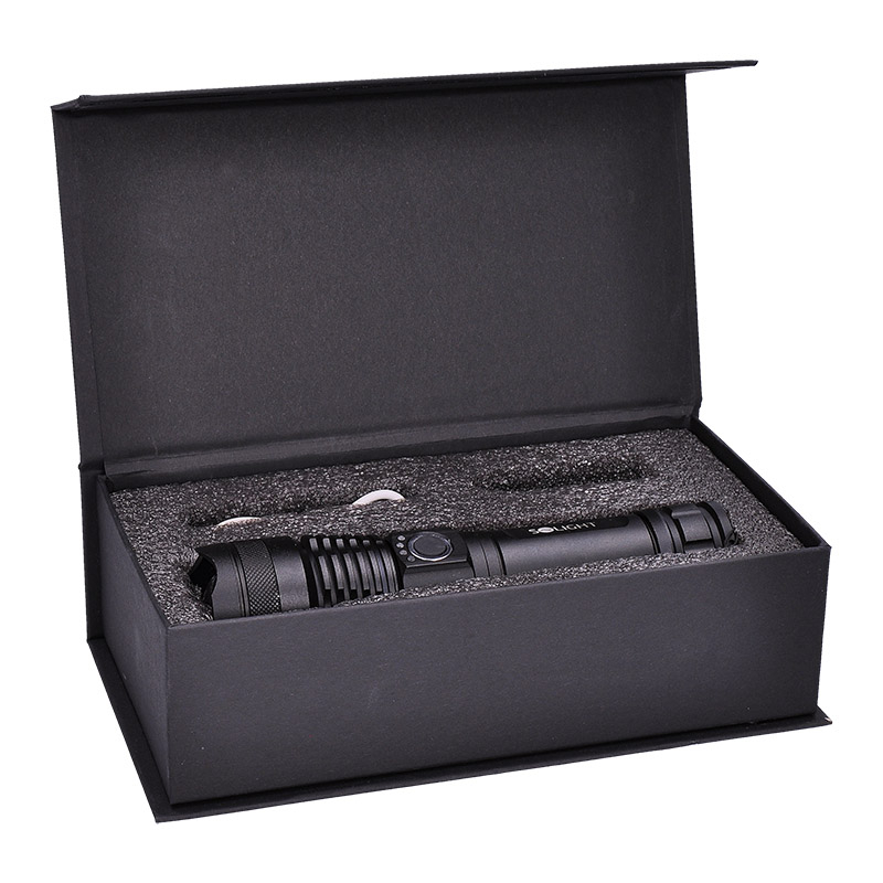Levně Solight LED nabíjecí svítilna, 1000lm, zoom, dárkové balení, Li-Ion WN34