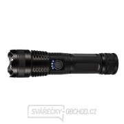 Solight nabíjecí LED svítilna, 1000lm,  fokus, 2800mAh Li-Ion, USB, dárkové balení náhled