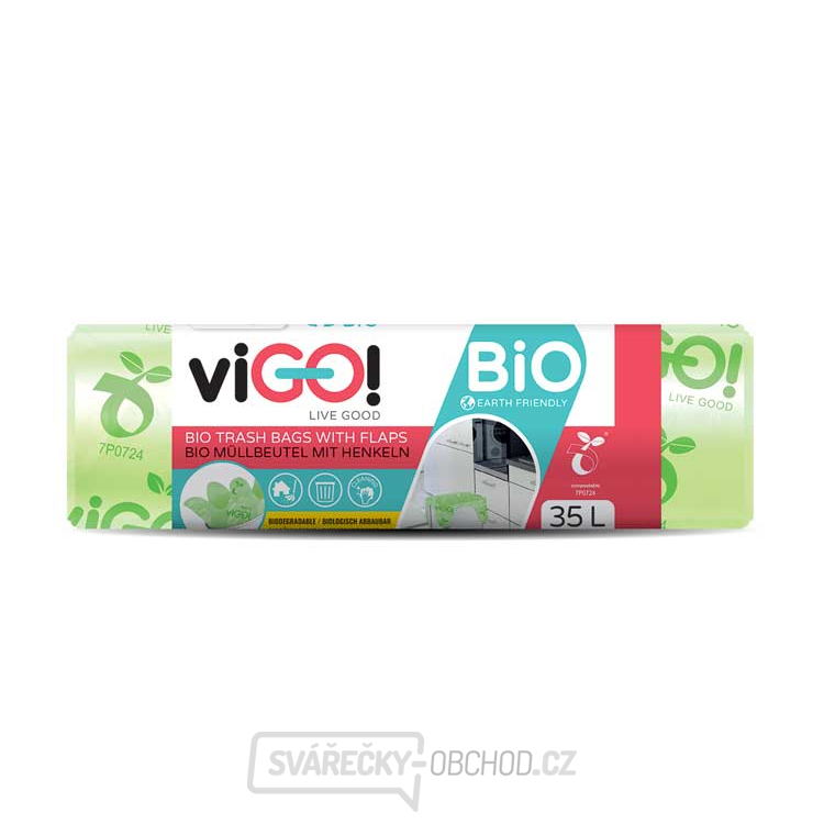 ViGO! BIO sáčky do košů 35l - 10 ks