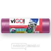 viGO! Pytle do odpadkových košů LDPE 120l/10 ks 70x100cm 25µm - fialové gallery main image