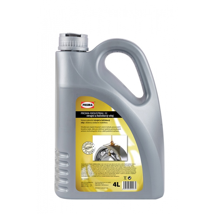 Levně PROMA INDUSTRIAL 22 - Strojní a ložiskový olej 4l 60000515