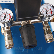 Scheppach HC 120 dc olejový dvouválcový kompresor 10 bar se vzdušníkem 100 l Náhled