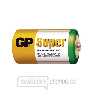 Baterie C (R14) alkalická GP Super Alkaline