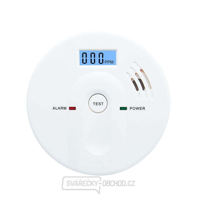 Solight detektor spalin CO, 85dB, bílý