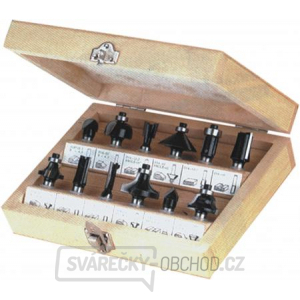 Sada fréz do dřeva 12 ks  FBR-12  Sada fréz do dřeva 12 ks  FBR-12  gallery main image