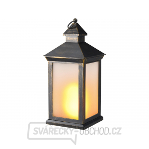 Lucerna LED s plamenem