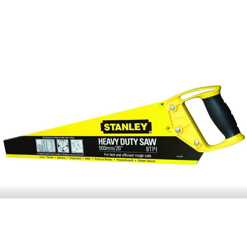 Levně Stanley pila na dřevo OPP 11TPI x 500mm STHT20371-1 STHT20371-1