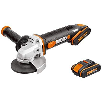 Aku úhlová bruska 125mm WORX Orange WX803 - Li-Ion 20V - PowerShare 45900803