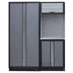 Sestava dílenského nábytku Procarosa PROFI XS-IV Pracovní deska: nerezová, Hmotnost: 135 kg Sestava dílenského nábytku Procarosa PROFI XS-IV Pracovní deska: nerezová, Hmotnost: 135 kg gallery main image