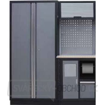 Sestava dílenského nábytku Procarosa PROFI XS-V Pracovní deska: dřevěná, Hmotnost: 138 kg Sestava dílenského nábytku Procarosa PROFI XS-V Pracovní deska: dřevěná, Hmotnost: 138 kg gallery main image