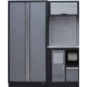 Sestava dílenského nábytku Procarosa PROFI XS-V Pracovní deska: nerezová, Hmotnost: 143 kg Sestava dílenského nábytku Procarosa PROFI XS-V Pracovní deska: nerezová, Hmotnost: 143 kg gallery main image