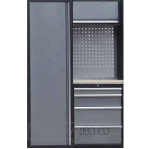 Sestava dílenského nábytku Procarosa PROFI XS-VI Pracovní deska: dřevěná, Hmotnost: 124 kg Sestava dílenského nábytku Procarosa PROFI XS-VI Pracovní deska: dřevěná, Hmotnost: 124 kg gallery main image