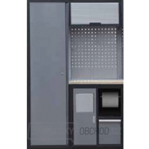 Sestava dílenského nábytku Procarosa PROFI XS-VII Pracovní deska: dřevěná, Hmotnost: 117 kg Sestava dílenského nábytku Procarosa PROFI XS-VII Pracovní deska: dřevěná, Hmotnost: 117 kg gallery main image