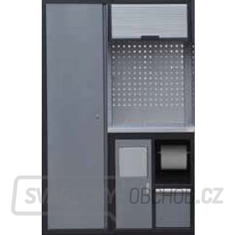 Sestava dílenského nábytku Procarosa PROFI XS-VII Pracovní deska: nerezová, Hmotnost: 122 kg Sestava dílenského nábytku Procarosa PROFI XS-VII Pracovní deska: nerezová, Hmotnost: 122 kg gallery main image