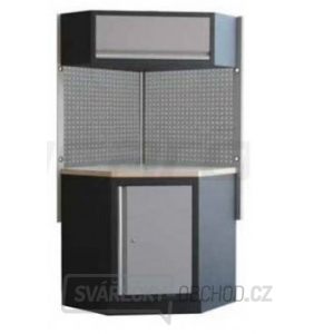 Rohová sestava dílenského nábytku Procarosa PROFI XS Pracovní deska: dřevěná, Hmotnost: 94 kg Rohová sestava dílenského nábytku Procarosa PROFI XS Pracovní deska: dřevěná, Hmotnost: 94 kg gallery main image