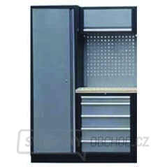 Sestava dílenského nábytku Procarosa PROFI XS-I Pracovní deska: dřevěná, Hmotnost: 130 kg Sestava dílenského nábytku Procarosa PROFI XS-I Pracovní deska: dřevěná, Hmotnost: 130 kg gallery main image