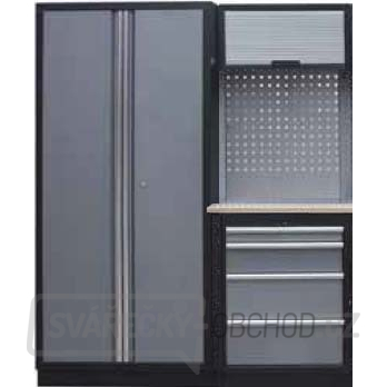 Sestava dílenského nábytku Procarosa PROFI XS-II Pracovní deska: dřevěná, Hmotnost: 146 kg