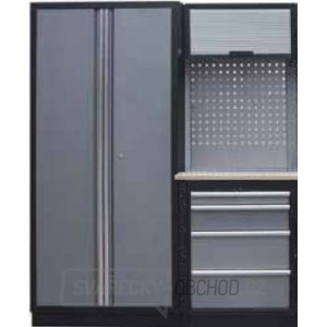 Sestava dílenského nábytku Procarosa PROFI XS-II Pracovní deska: dřevěná, Hmotnost: 146 kg Sestava dílenského nábytku Procarosa PROFI XS-II Pracovní deska: dřevěná, Hmotnost: 146 kg gallery main image