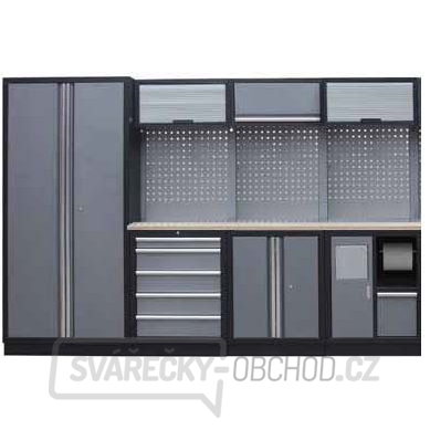 Sestava dílenského nábytku Procarosa PROFI M-II Pracovní deska: dřevěná, Hmotnost: 263 kg