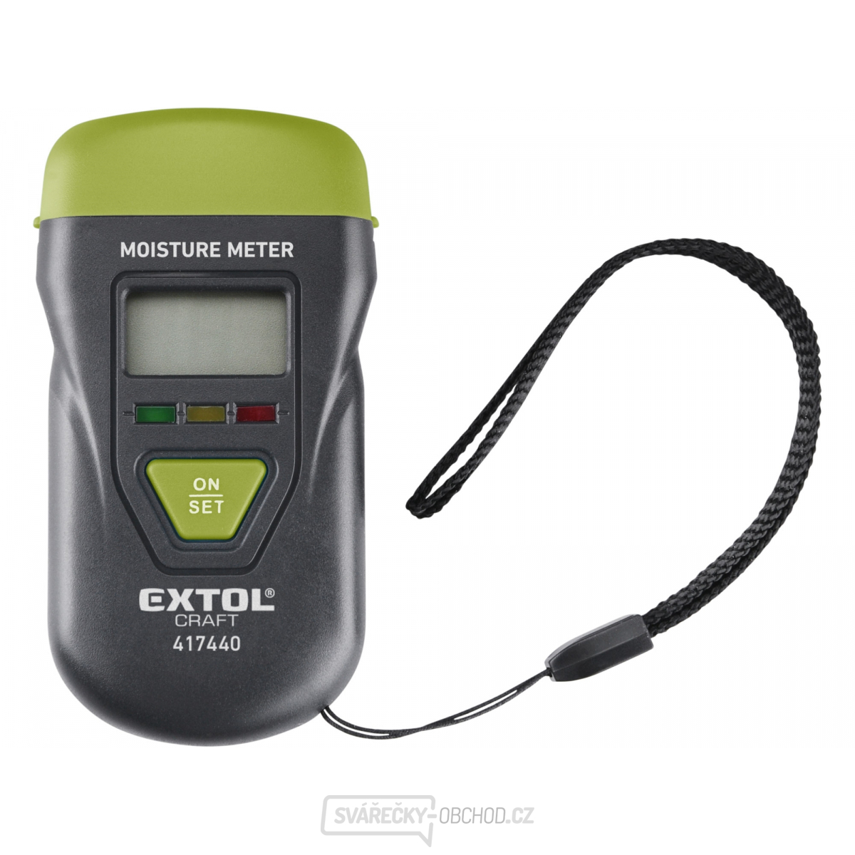 Vlhkoměr pro měření vlhkosti dřeva, omítky a podobných materiálů