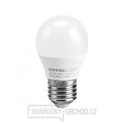 žárovka LED mini, 5W, 410lm, E27, teplá bílá gallery main image
