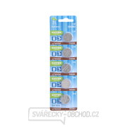 Baterie lithiové, 5ks, 3V (CR2032) Náhled