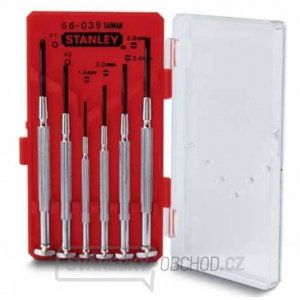 STANLEY 6dílná sada hodinářských šroubováků 1-66-039 STANLEY 6dílná sada hodinářských šroubováků 1-66-039 gallery main image