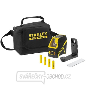Sanley FATMAX křížový laser, alkalické baterie, červený paprsek FMHT77585-1 gallery main image