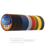 Páska izolační PVC 19/20m  barevný mix EMOS 10ks Páska izolační PVC 19/20m  barevný mix EMOS 10ks gallery main image