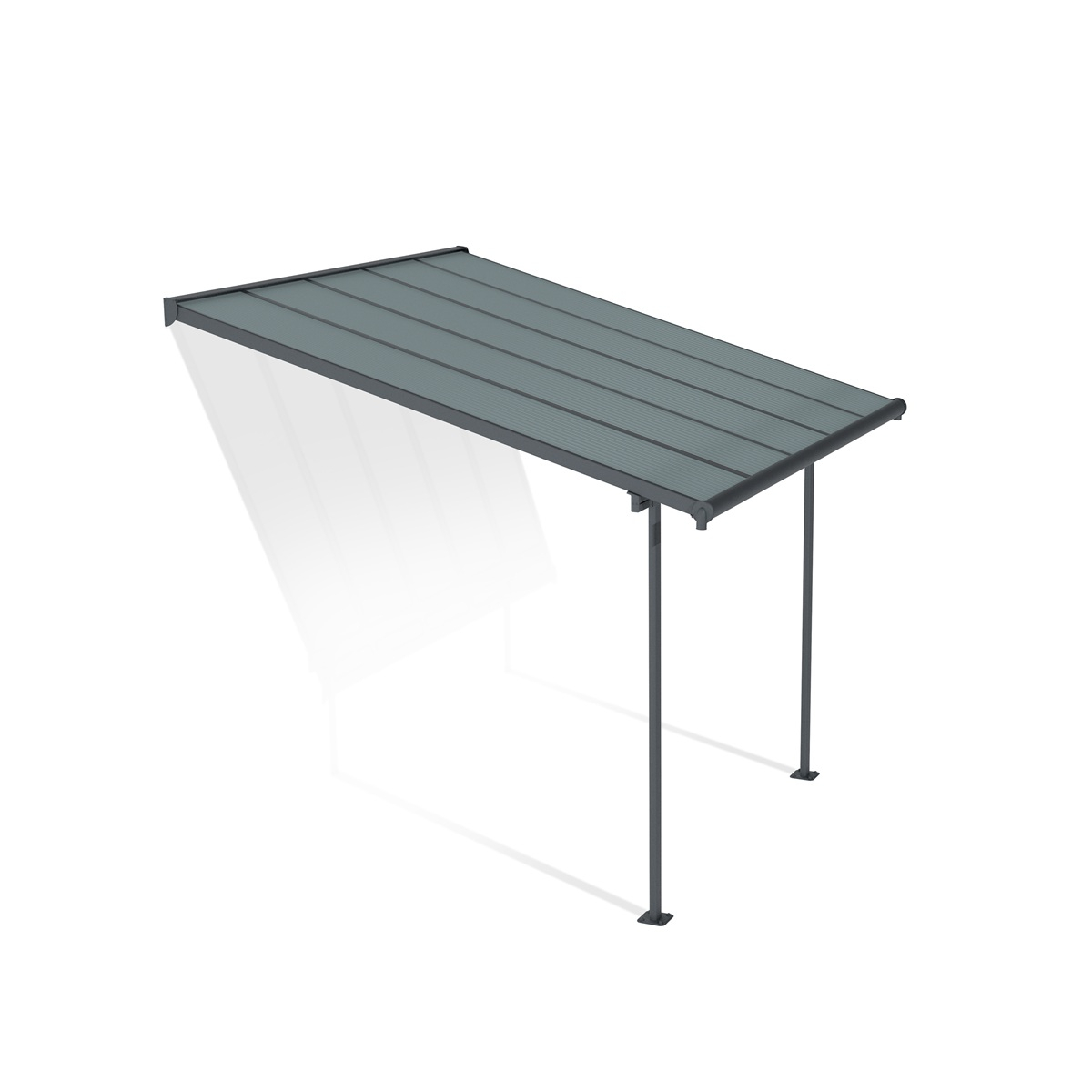 Palram Capri 3000 antracit 3 x 3 hliníková (montovaná) pergola Náhled