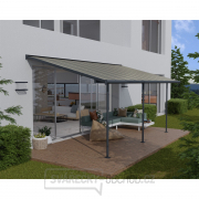 Palram Capri 5400 antracit 3 x 5,46 hliníková (montovaná) pergola náhled